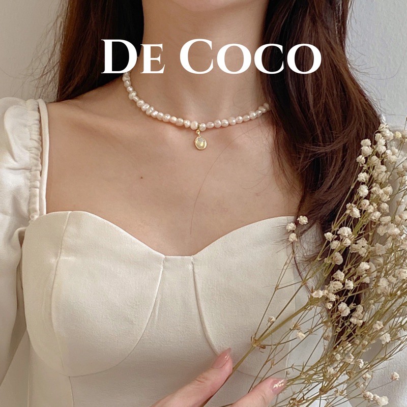 Choker ngọc trai nhân tạo Decoco.accessories