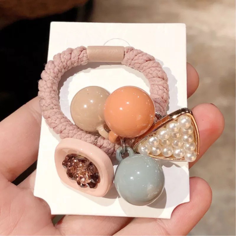 Dây buộc tóc đính đá thời trang dành cho nữ