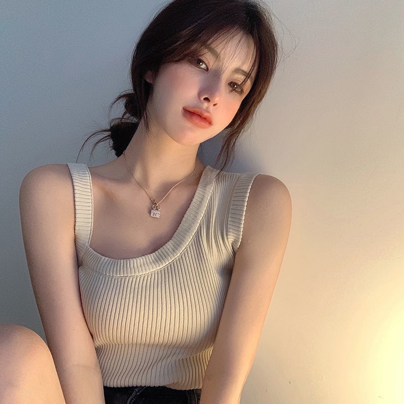 Áo Thun Trơn Dáng Ôm Dây Áo Độc Lạ Thời Trang Quảng Châu Style Sexy | Smide Clothing