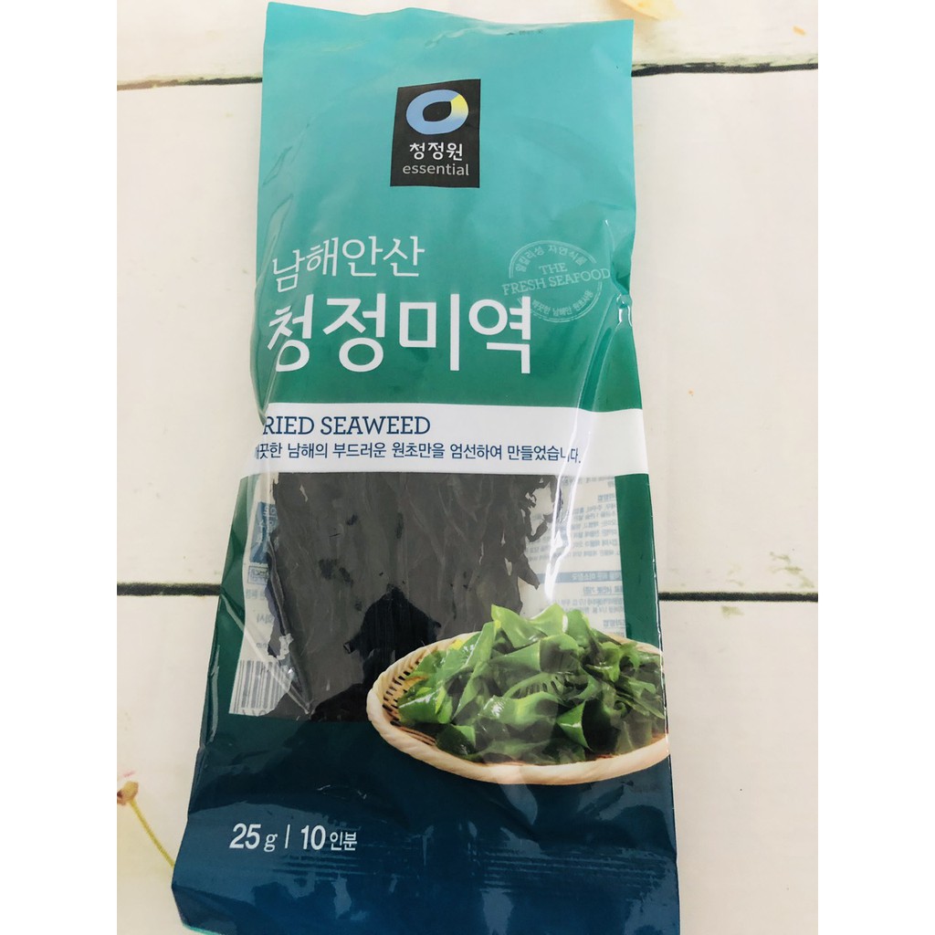 rong biển khô nấu canh Daesang gói 25g