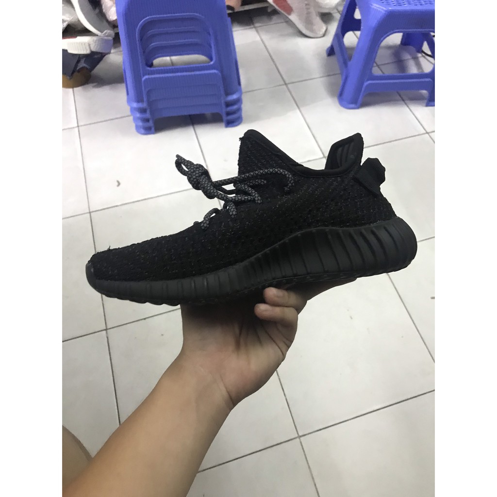 >ẢNH THẬT-HÀNG< THẬT Giày Sneaker YZ 350 V2 Static đen full phản quang nam nữ | BigBuy360 - bigbuy360.vn