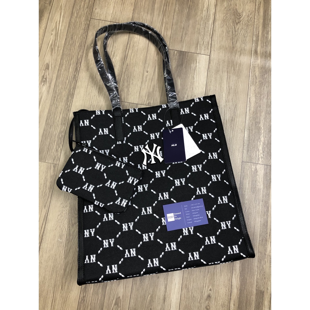 Túi Đeo Vai M.L.B Monogram Tote Bag Season 2022