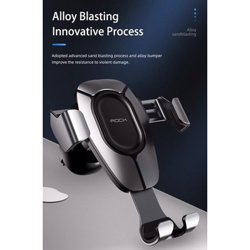 Giá đỡ Rock kẹp điện thoại cửa gió oto xe hơi Gravity air Vent car mount Pro chính hãng- Sản phẩm mới