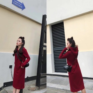 Váy nỉ túi