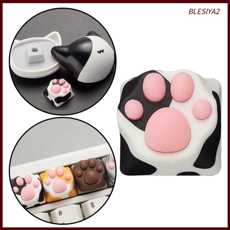 [BLESIYA2] Silicone Cat Paw Mechanical Keyboard Keycap for Cherry MX Premium