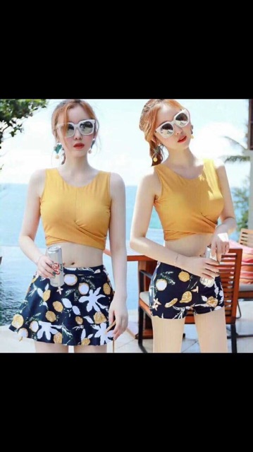 Set đồ bơi 3 chi tiết siêu đẹp | BigBuy360 - bigbuy360.vn