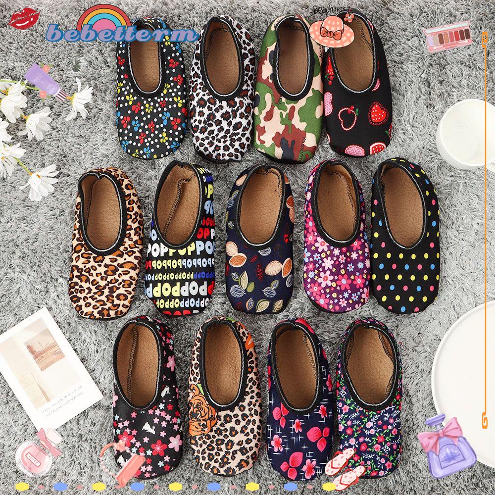 Vớ đi trong nhà chất liệu dày dặn chống trượt giữ ấm mùa đông thời trang cho nam nữ