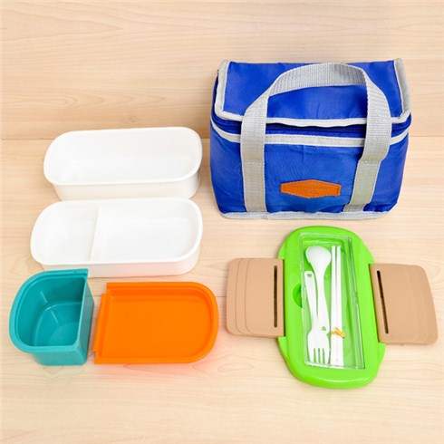 Combo Túi Giữ Nhiệt + Hộp Cơm Tiện Dụng - BX0966