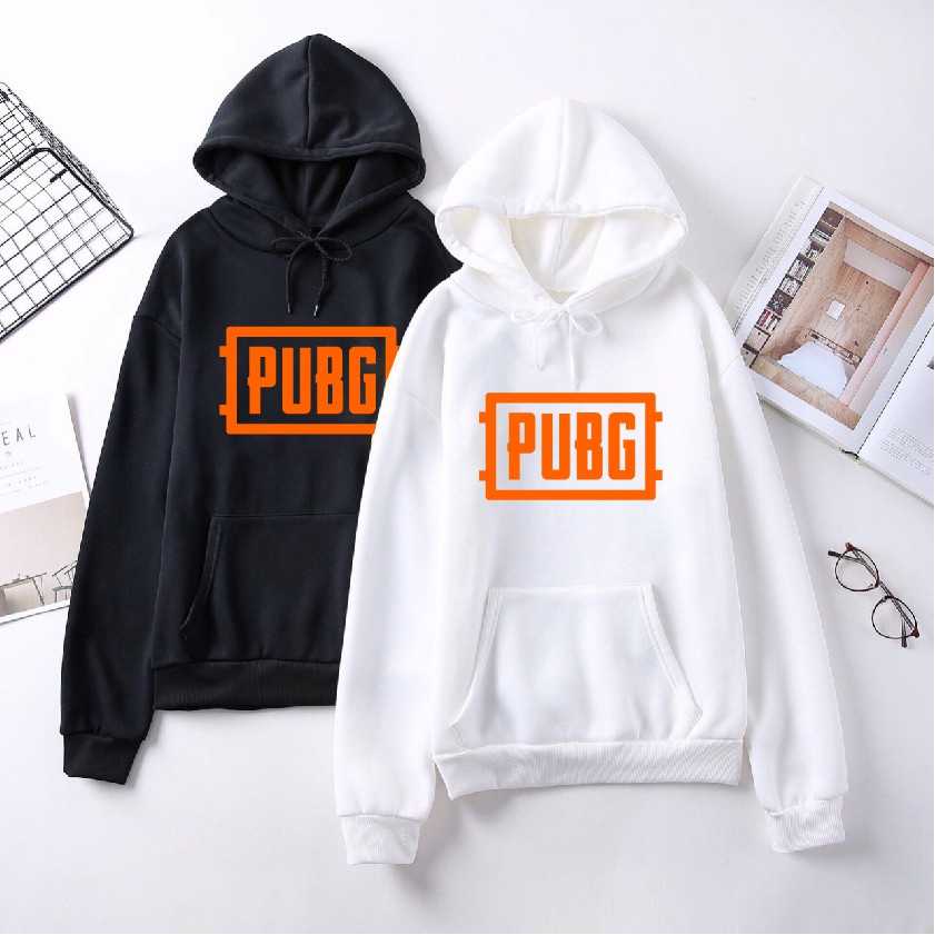 Áo nỉ hoodie PUBG nam nữ chất nỉ bông mềm mịn dáng rộng, áo hoodie gaming