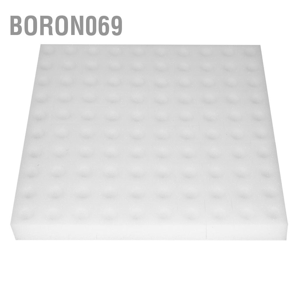 Boron069 100Pcs Hydroponic Sponge Planting Gardening Tool Square Seedling Sponges for Greenhouse