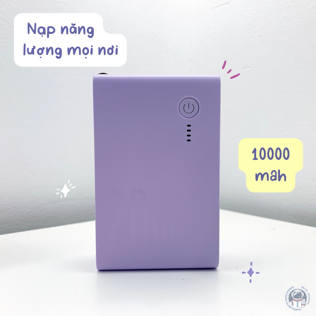 Sạc Dự Phòng Baseus 20W 10000mAh Có Thể Sạc Nhanh Cho Điện Thoại Máy Tính Bảng