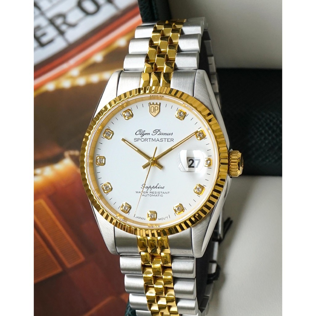 [Automatic] Đồng Hồ Nam Olym Pianus OP89322AGSK-T Chính Hãng