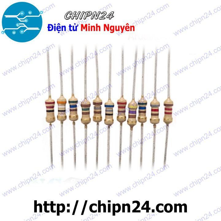 [20 CON] Điện Trở 2.2R 1/4W 5%