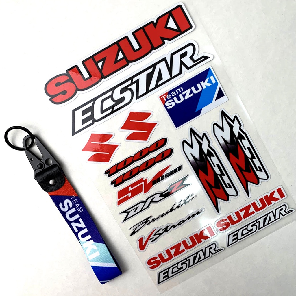 FENDER Bộ Miếng Dán Phản Quang Bằng Da Nylon Vinyl Cho Suzuki Gsxr Gsx R600 750 1000