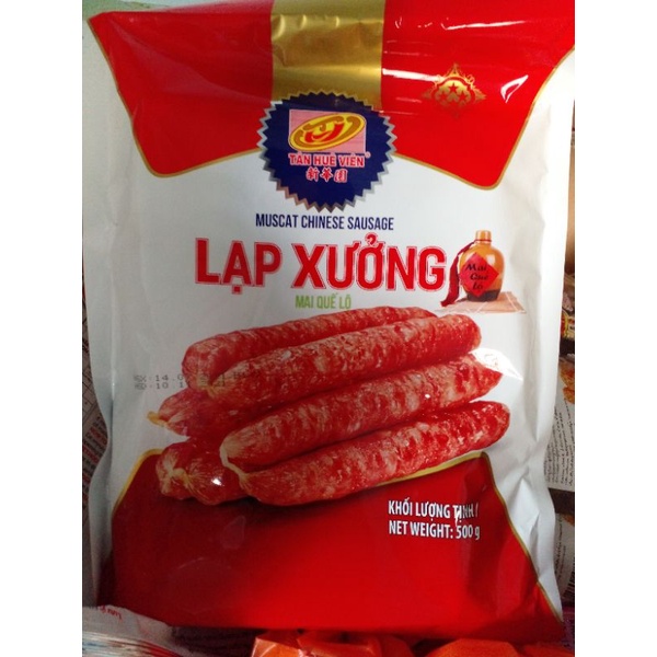 Sỉ Lạp xưởng mai quế lộ Tân Huê viên nạc 4 sao đặc sản Sóc Trăng 500g