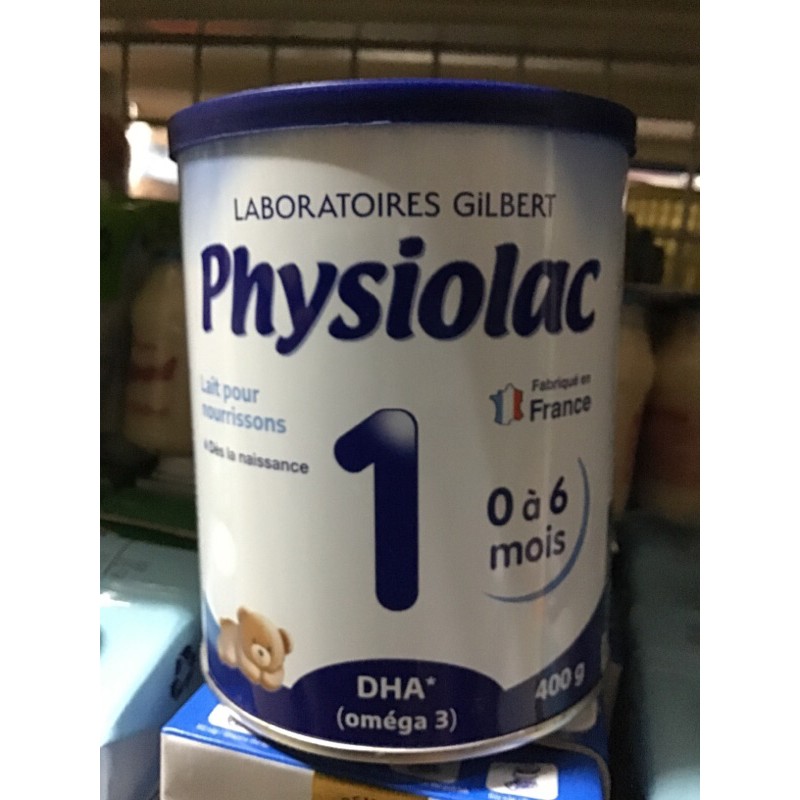 (Sập giá) Sữa Physyolac 1 (400g) date mới (T9/23)