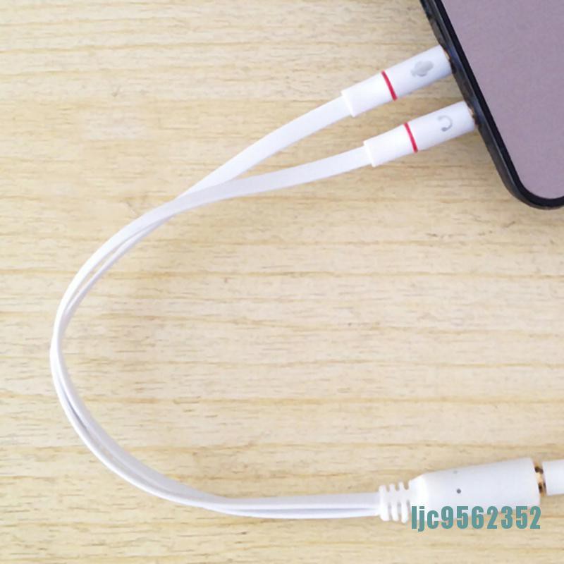 1 Cái Giắc 3.5 mm Chia 2 Jack Đực Sang 1 Đầu Cái