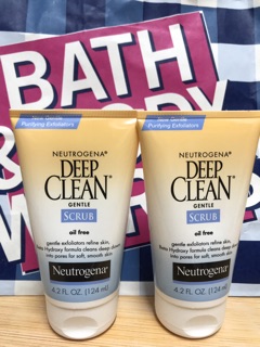 Sữa rửa mặt Neutrogena Deep Clean Gentle Scrub