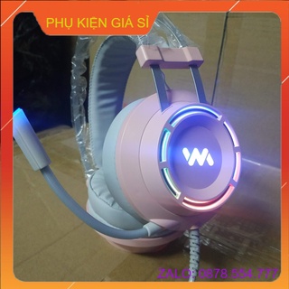 [SIÊU RẺ]Tai nghe Wangming 9800s Pink