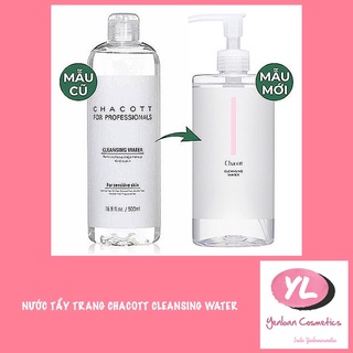 Nước tẩy trang Chacott For Professionals Cleansing Water Nhật Bản 500ml