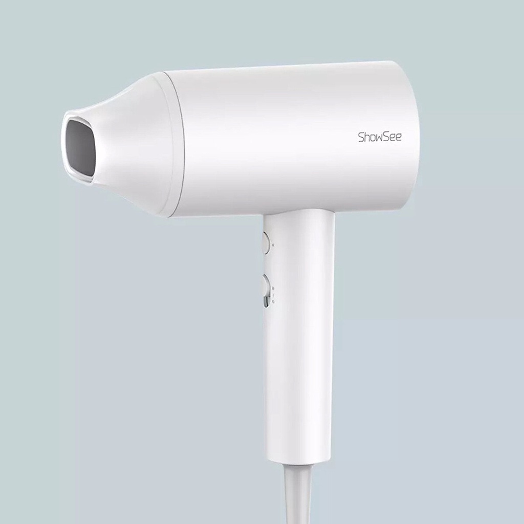 Máy Sấy Tóc Bổ Sung ion âm Xiaomi SHOWSEE A1-W 1800W Chính Hãng Cao Cấp Chống Xù Rối Khô Tóc