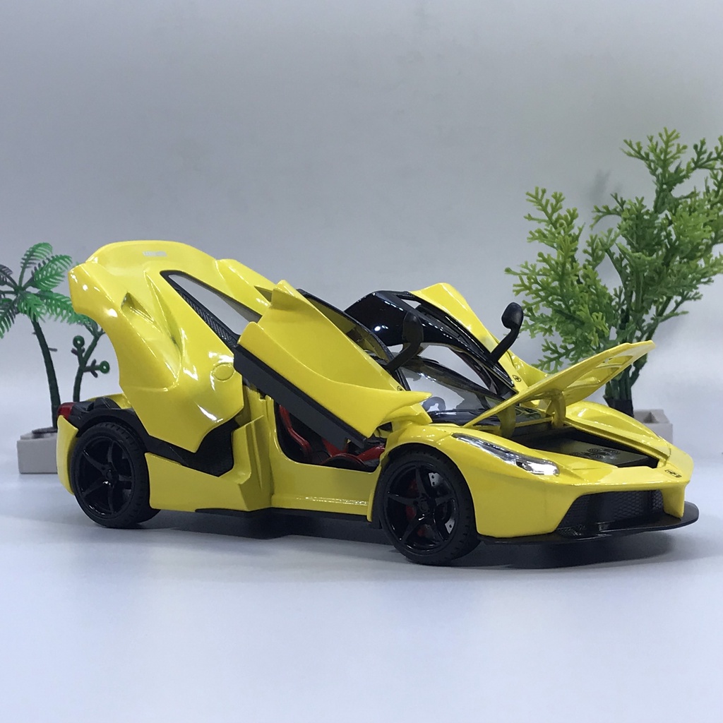 Mô hình xe ô tô Ferrari LaFerrari tỷ lệ 1:22 siêu xe mạnh mẽ nhất