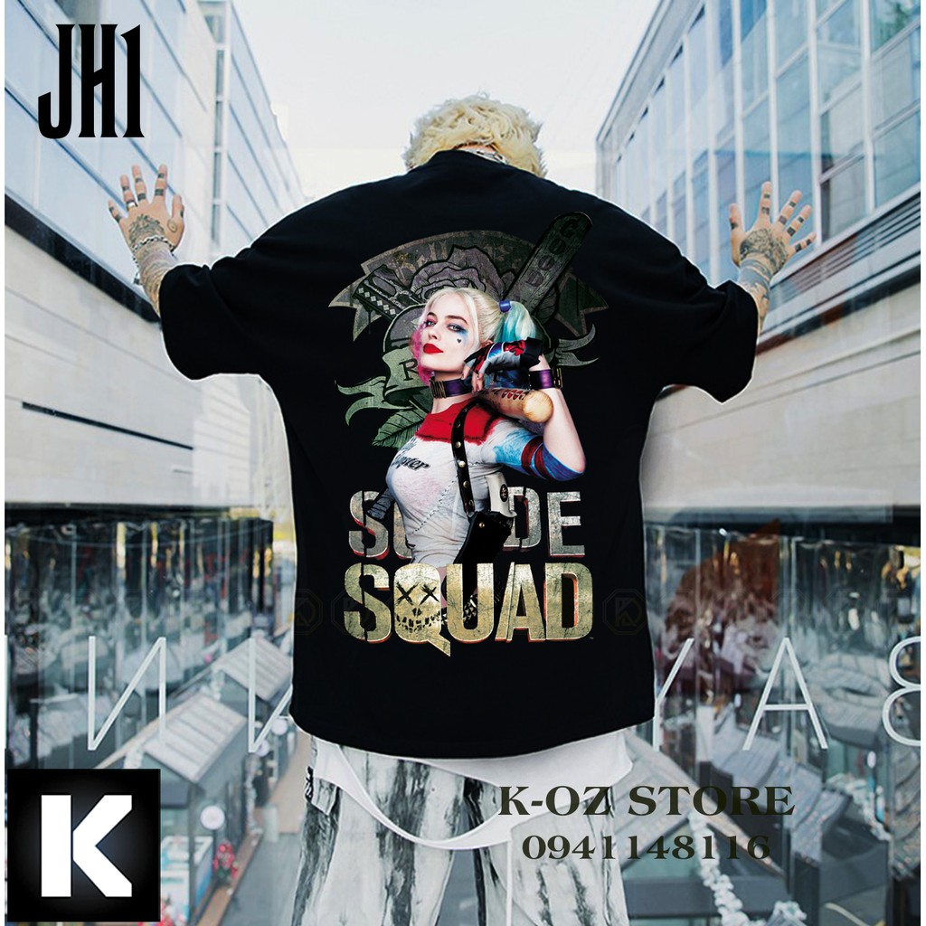 Áo thun JH1 JOKER OVERSIZE UNISEX (2 Màu ĐEN-TRẮNG)