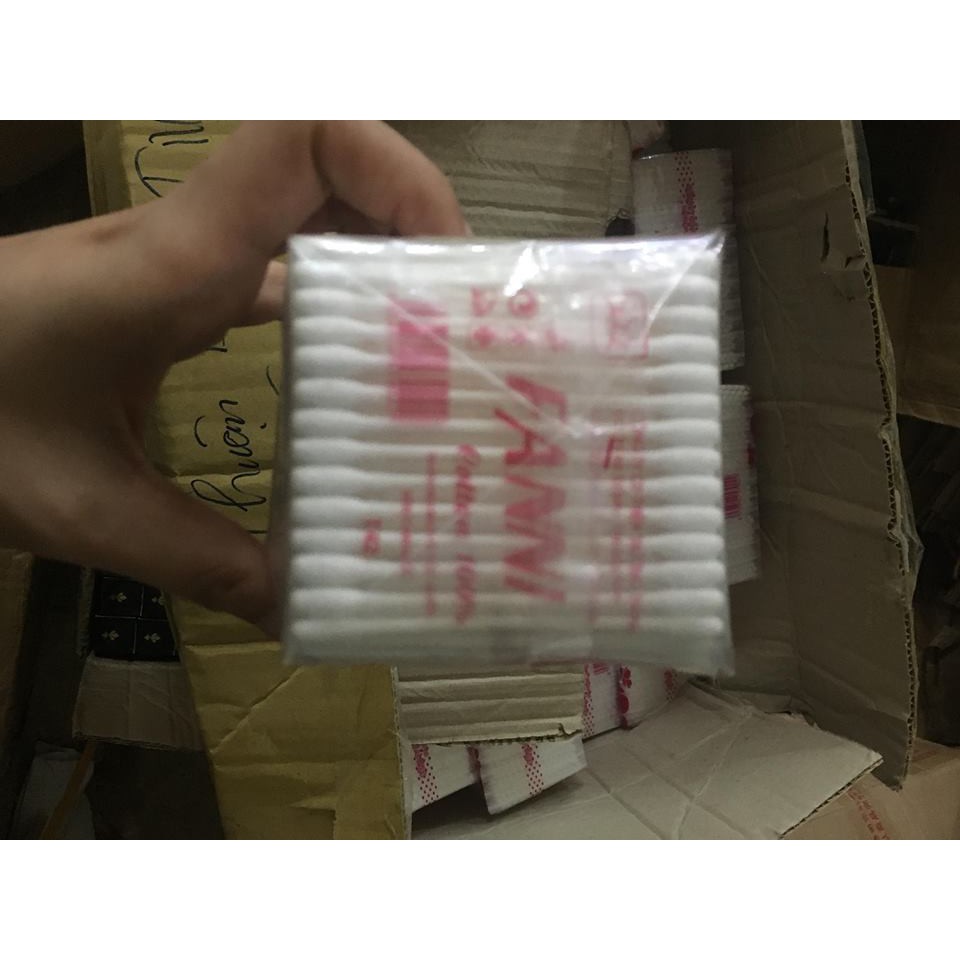 12 Gói Tăm Bông Ngoáy Tai Fanni