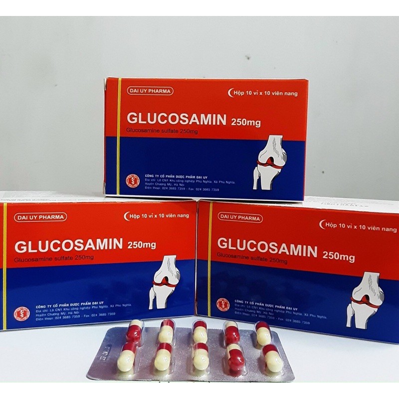 Viên Uống Bổ Khớp Glucosamin - Hộp 10 vỉ Đại Uy