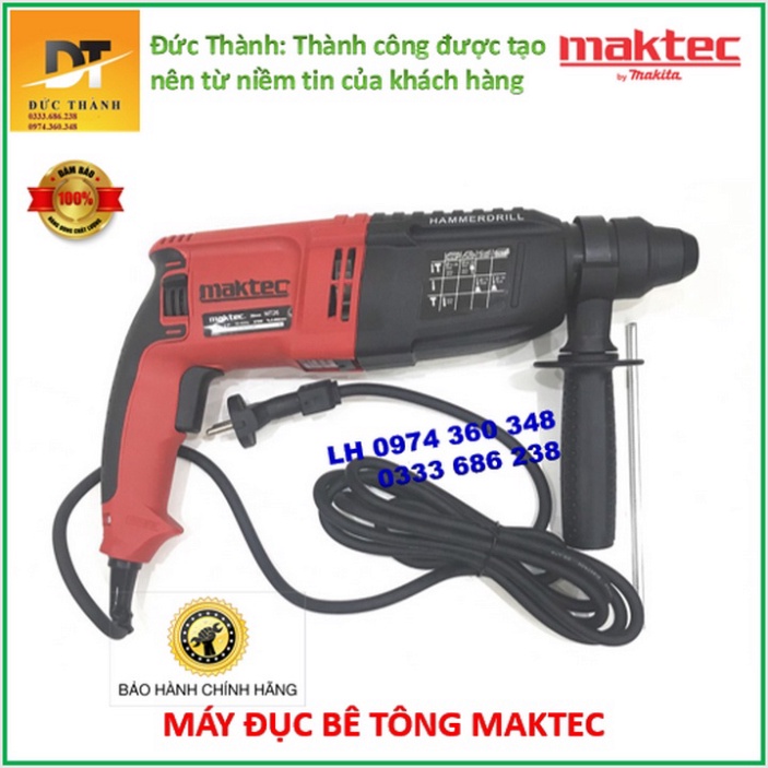 Siêu hot Máy đục bê tông Maktec. Hàng nhập khẩu chính hãng.