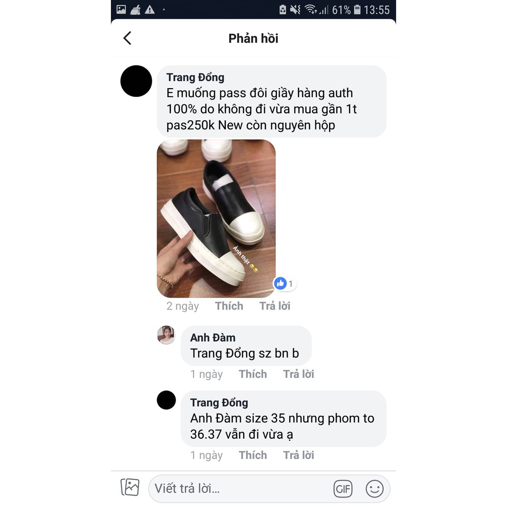 Giày auth