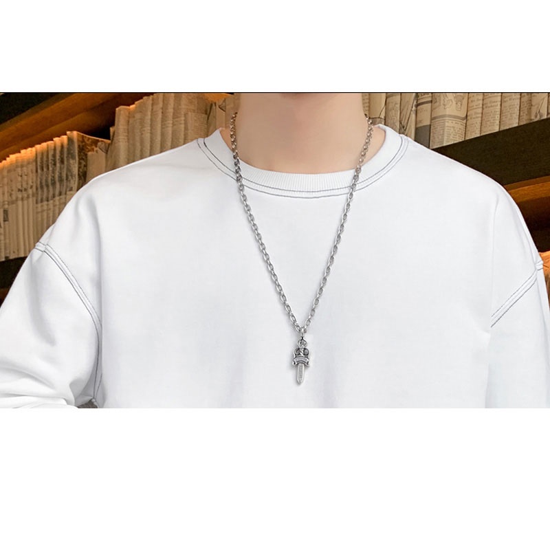 Áo nỉ dài tay cổ tròn form rộng phong cách Hàn quốc