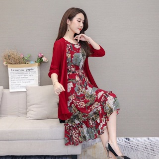 Váy đầm trung niên nữ