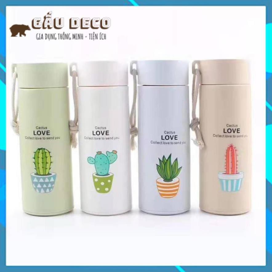 Bình giữ nhiệt nhựa lúa mạch lõi thủy tinh( mẫu mới 2020)