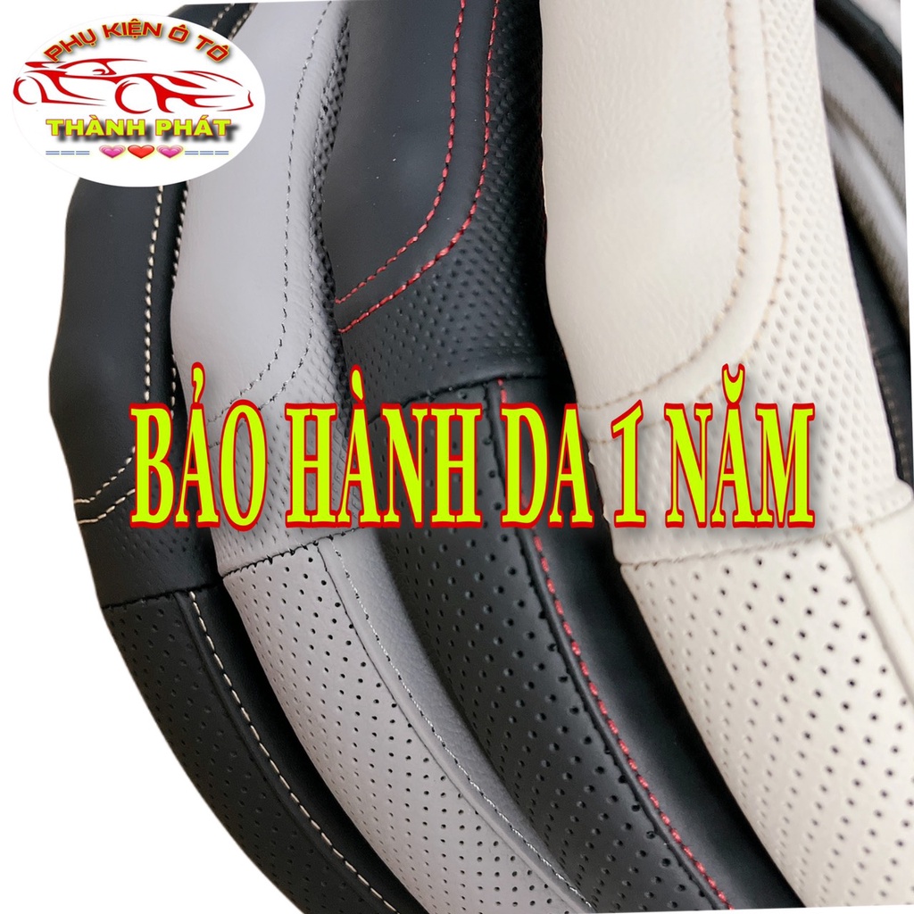 [DA CỪU CAO CẤP]Bọc vô lăng bao tay lái ô tô xe hơi da cừu cao cấp dành cho xe 4 chỗ 5 chỗ 7 chỗ bán tải đường kính 38cm