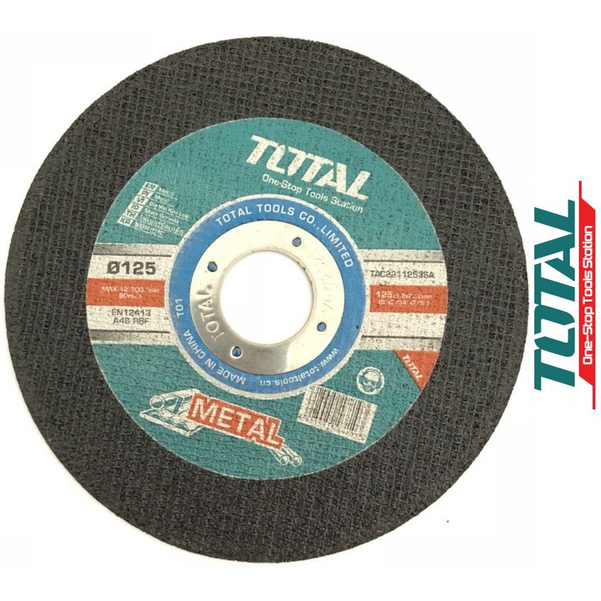 Đĩa cắt kim loại 125mm Metal TOTAL TAC2211253SA