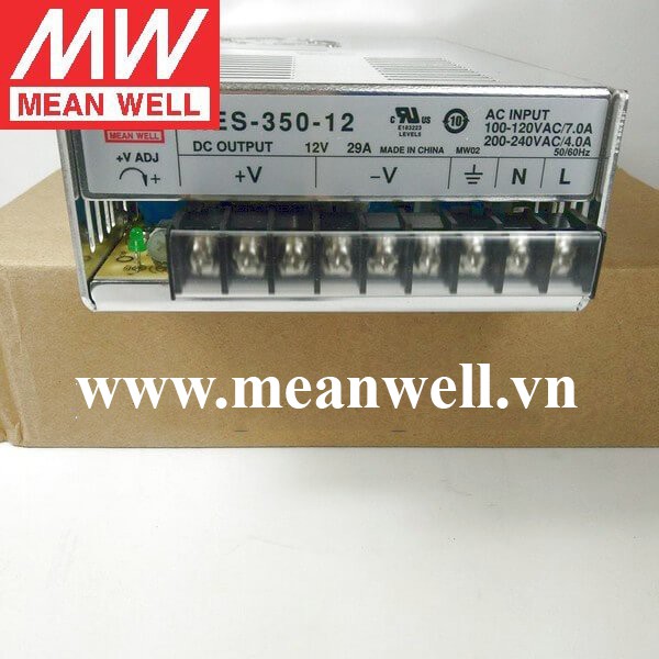 Bộ nguồn tổ ong 12VDC MEANWELL LRS-350-12 (350W/12V/29A)