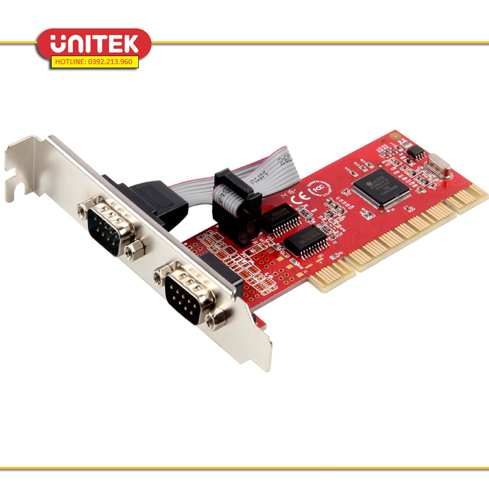 Card chuyển tín hiệu PCI sang RS 232 (PCI to Com) Unitek Y-7503