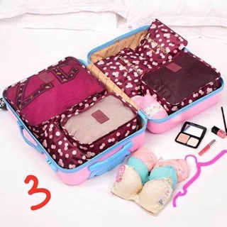 Set 6 túi đựng đồ du lịch tiện ích