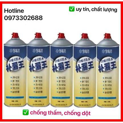 Chai dung dịch xịt chống dột - chống thấm nước - Bình xịt chống thấm, dột