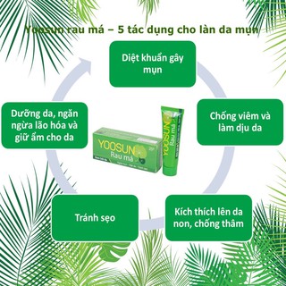 Kem bôi da YOOSUN RAU MÁ