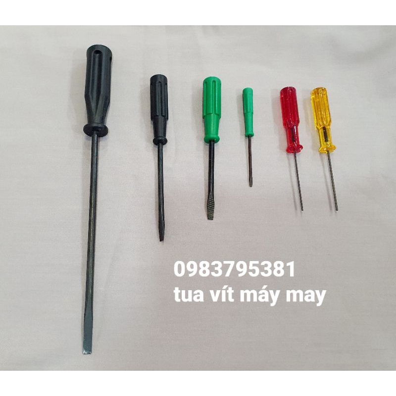 Cây tua vít mở máy chỉnh ốc máy may và vắt sổ