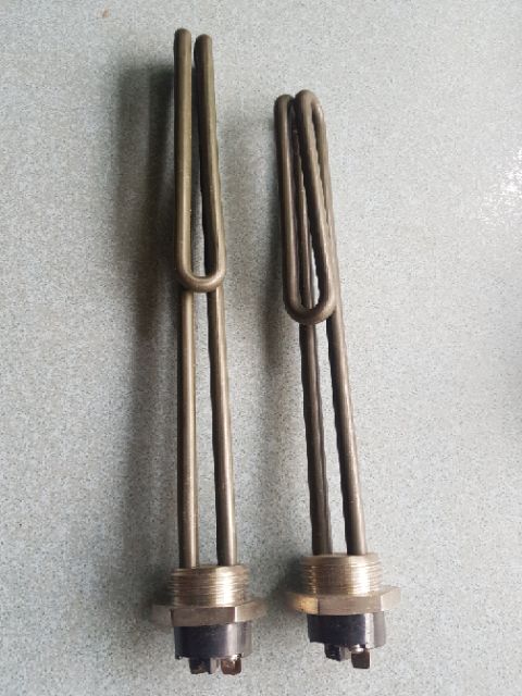 Điện trở nhiệt 3Kw . Chuyên dùng cho đốt nóng nước, máy năng lượng mặt trời, bình bảo ôn...