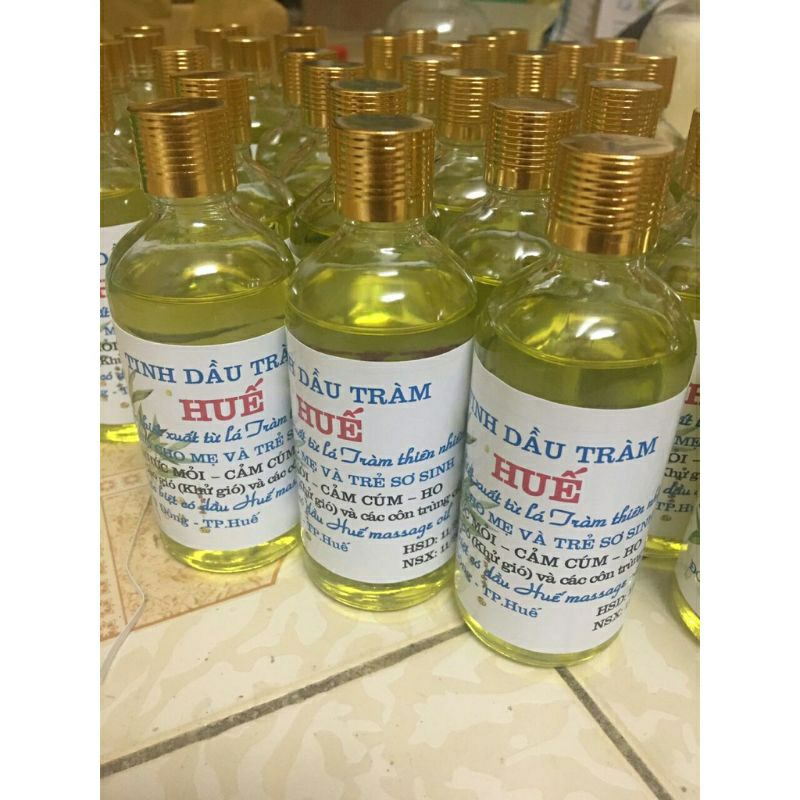 Tinh dầu tràm Huế nguyên chất lọ tròn 100ml