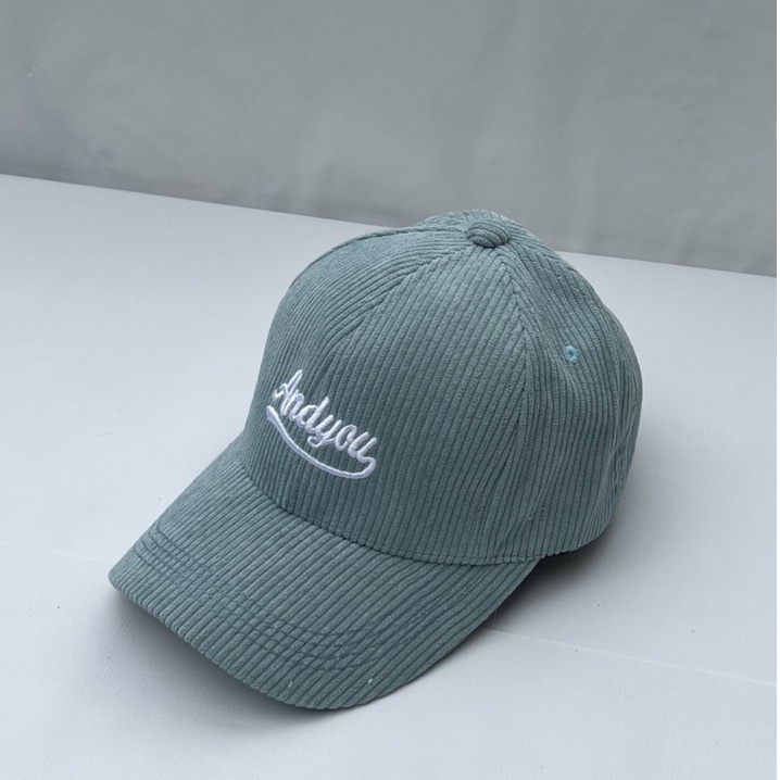 Mũ lưỡi trai HAZIN thêu chữ Andyou phong cách Ulzzang form unisex nhiều màu dành cho cả nam và nữ