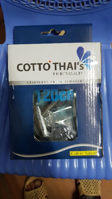 Vòi xịt vệ sinh , bồn cầu , vòi xịt Cotto thais chịu áp lực , lõi đồng ( Cotto mạ )