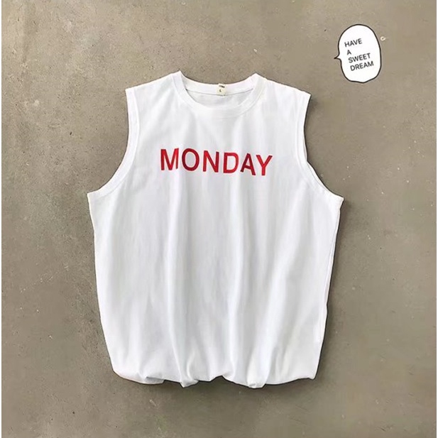 Áo Ba Lỗ Thể Thao Oversize In Chữ Thời Trang Hàn Quốc Size M-5XL Dành Cho Nam