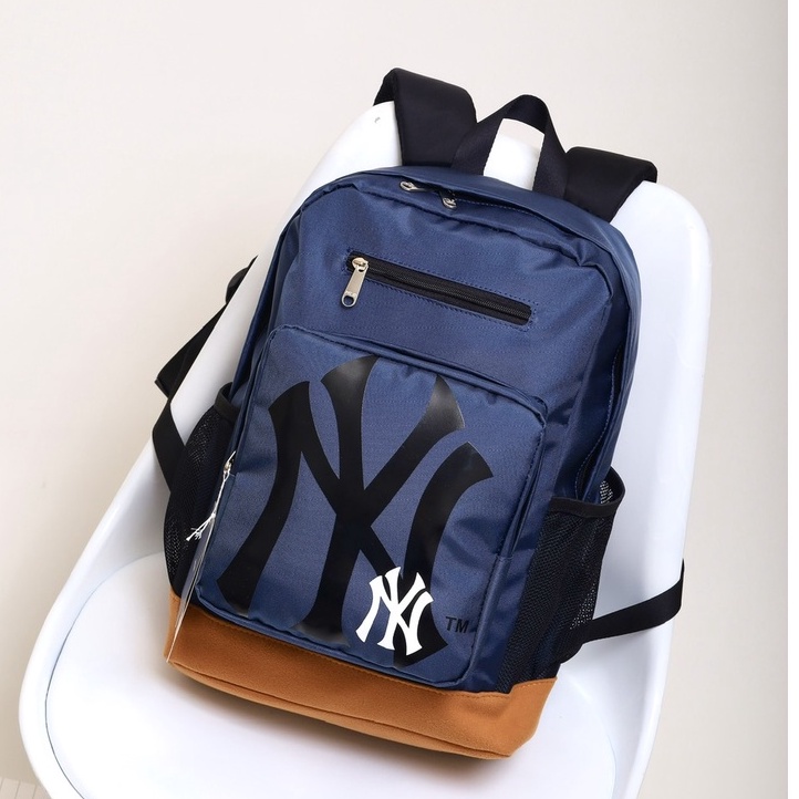 Balo NY Mesh Pocker chất liệu vải cao cấp,logo in khoá kéo kim loại, nhiều ngăn, đầy đủ tem tag
