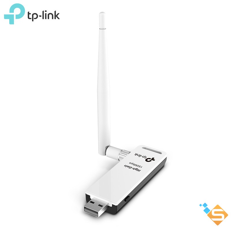 Bộ Thu Wi-Fi USB Chuẩn N TP-LINK High Gain 300Mbps TL-WN822N TL-WN722N - Bảo Hành Chính Hãng 12 Tháng