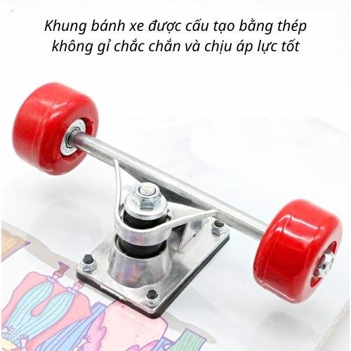 Ván Trượt Thể Thao, Phù Hợp Cho Nhiều Độ Tuổi, Cỡ to 80CM, Chịu Trọng Tải Lớn